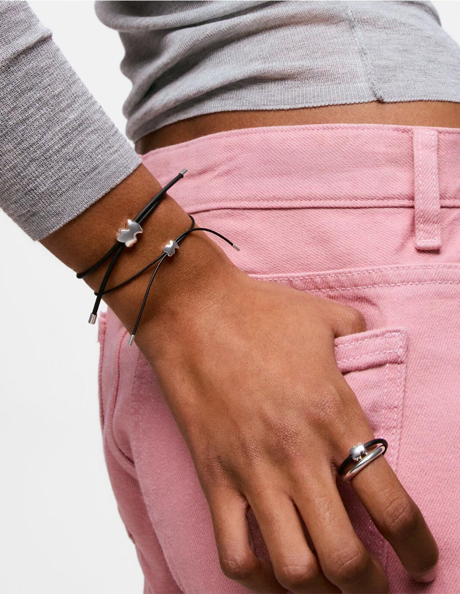 Pulsera Tous de plata P 925 Bold Motif con acabado brillante